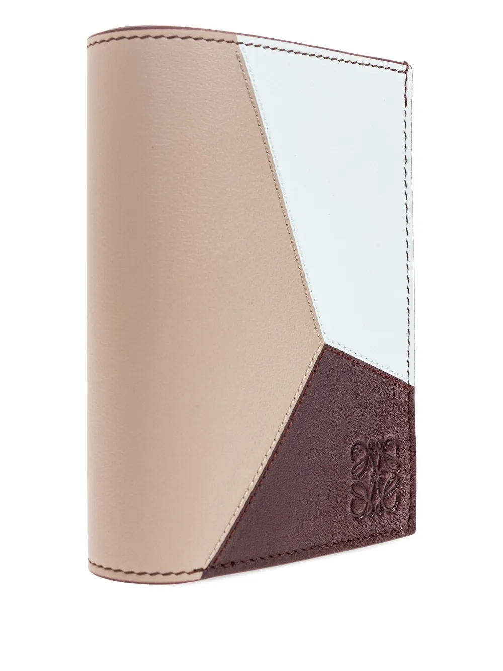 Puzzle leather wallet