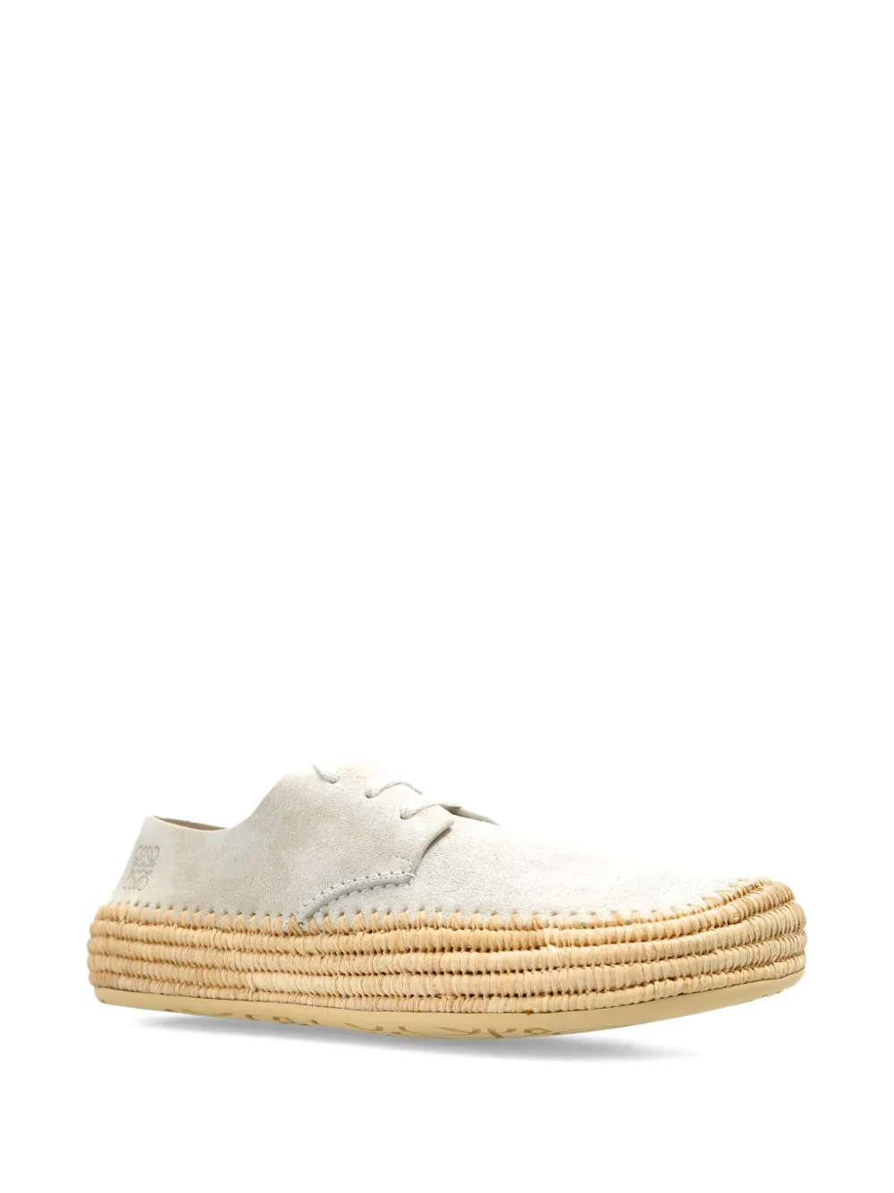 LOEWE Rio lace-up espadrilles Grey