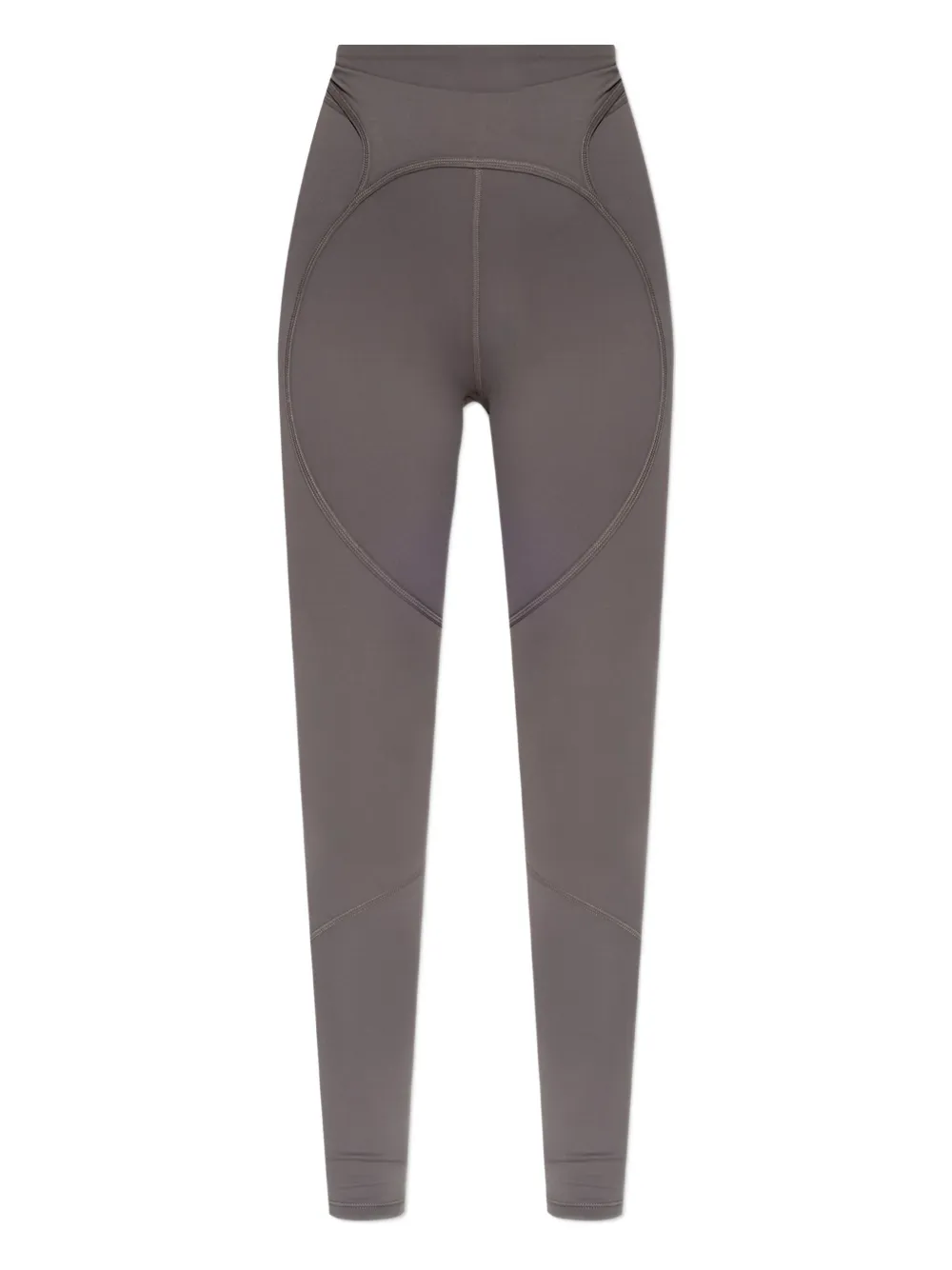 heart-shaped panel leggings