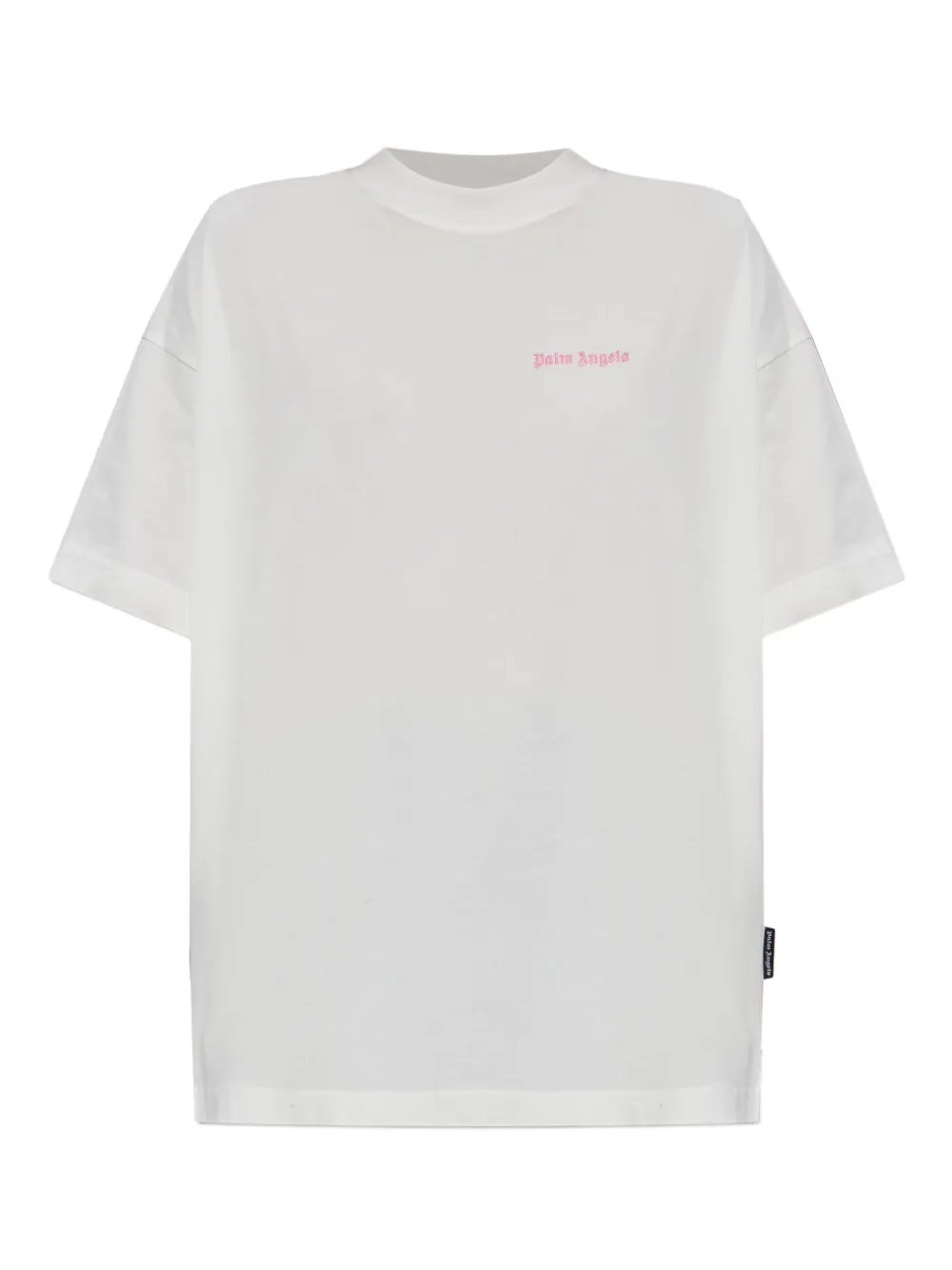 Palm Angels T-shirt met geborduurd logo Wit
