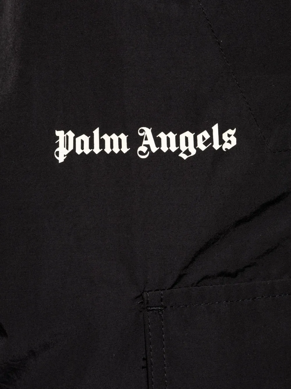 Palm Angels stripe-detail sweatshirt Zwart