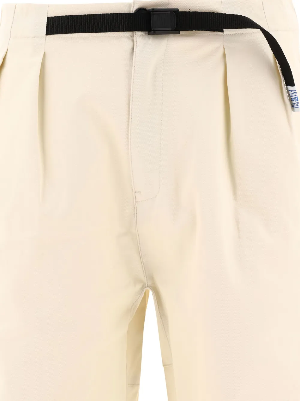 Andblue Pleated-front Trousers In Neutral