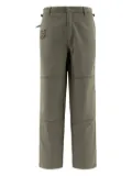 Rayon Vert logo-print cotton trousers - Green