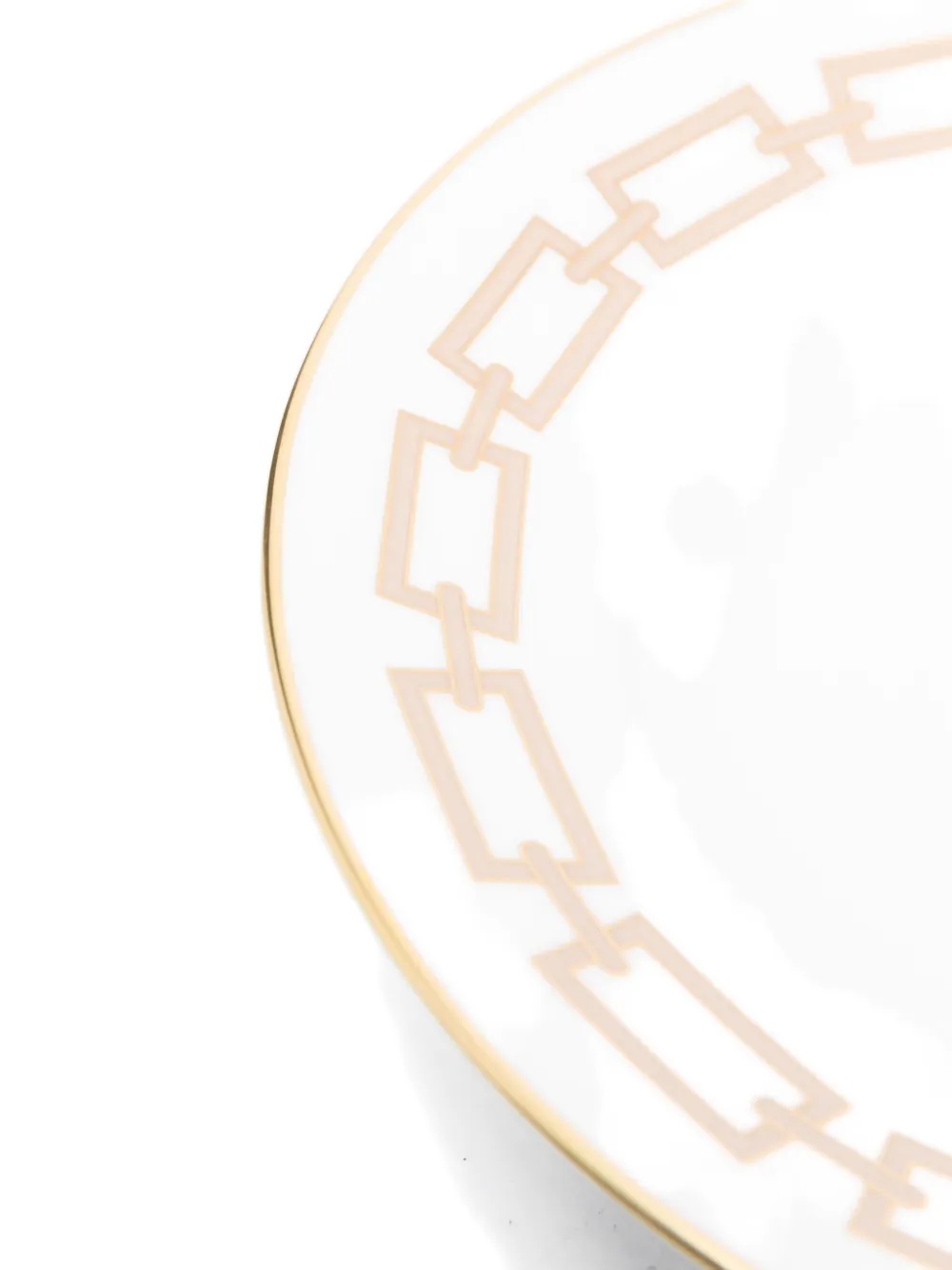 Ginori 1735 Catene Chain-link Plates (24.5cm) In White