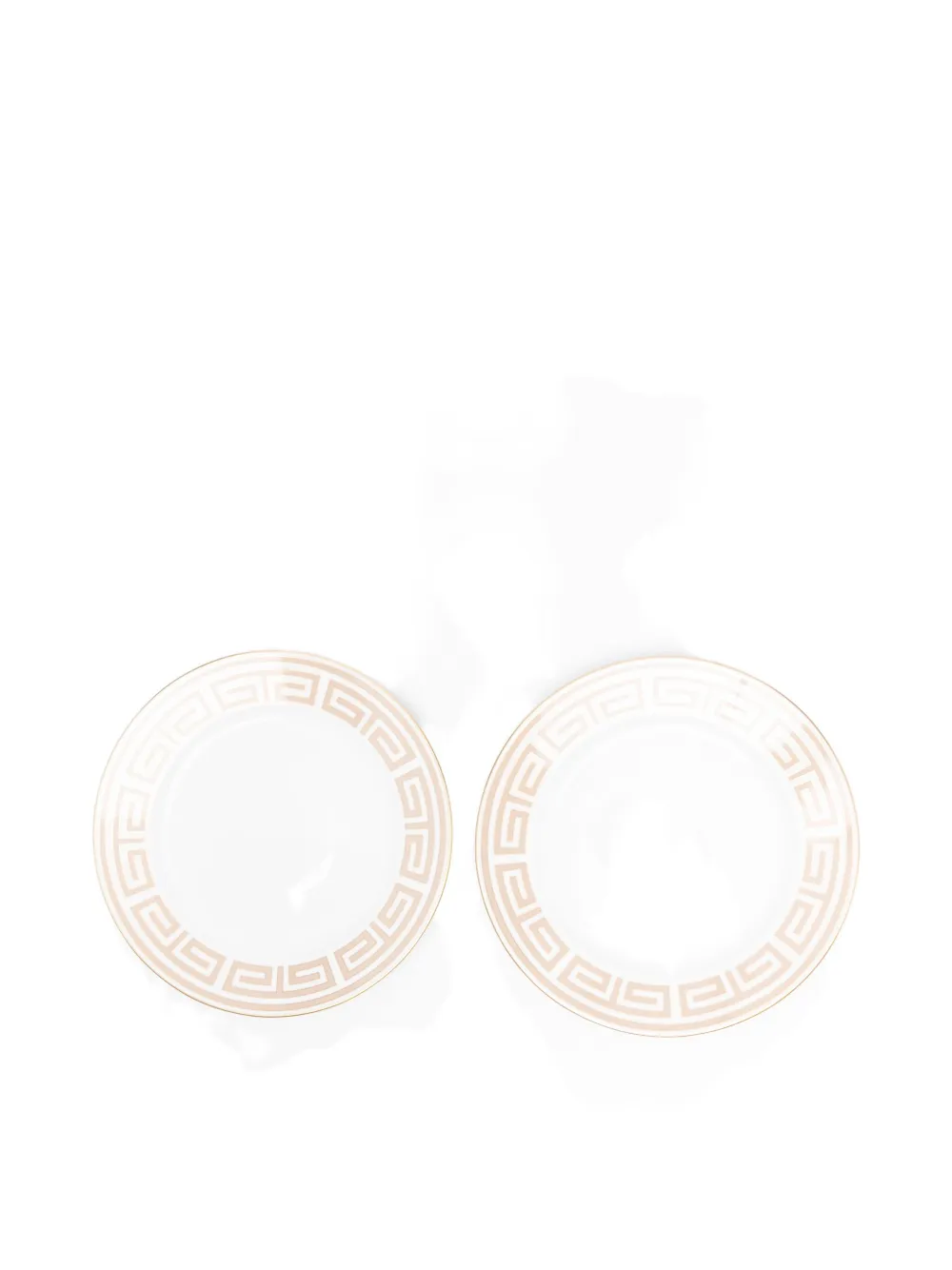 Ginori 1735 Labirinto Border Plates (28cm) In White