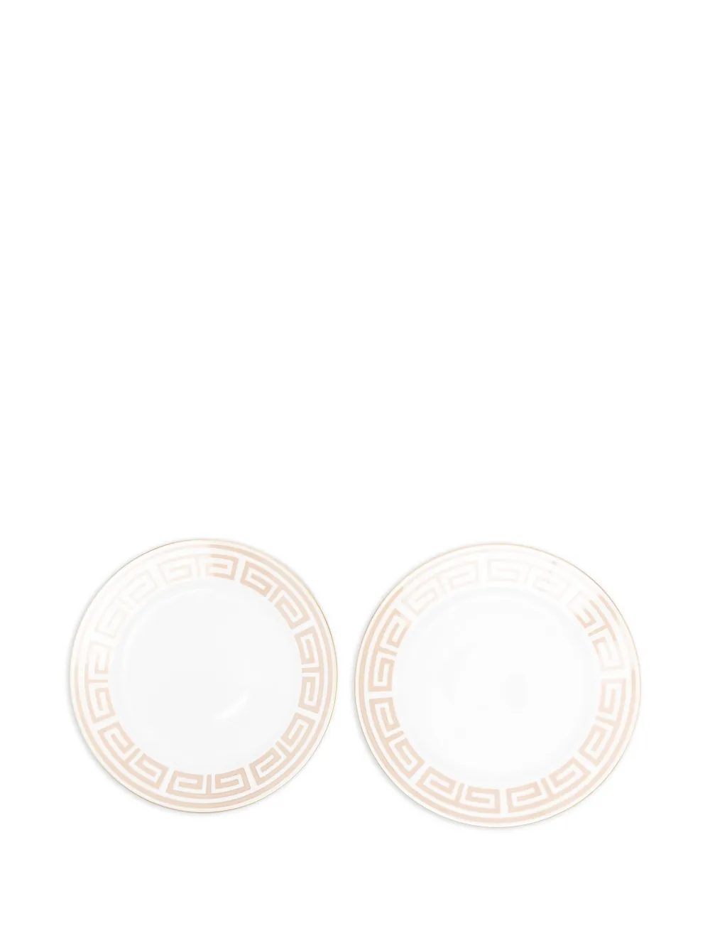 GINORI 1735 Labirinto border plates (28cm) | White | Image 1
