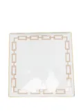 GINORI 1735 chain-link border tray - White