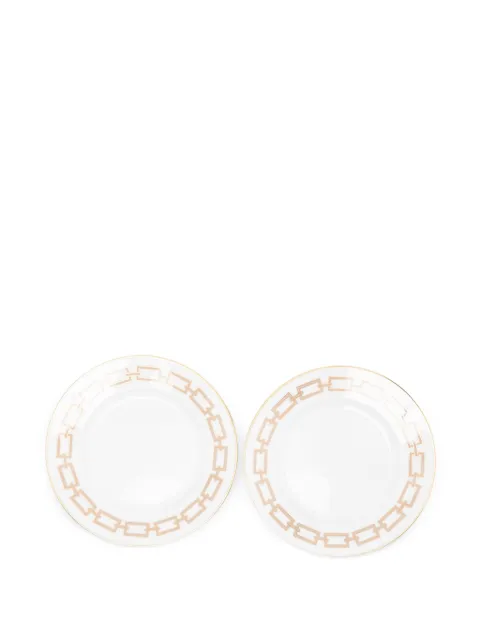 GINORI 1735 Catene chain-link border plates (22cm)