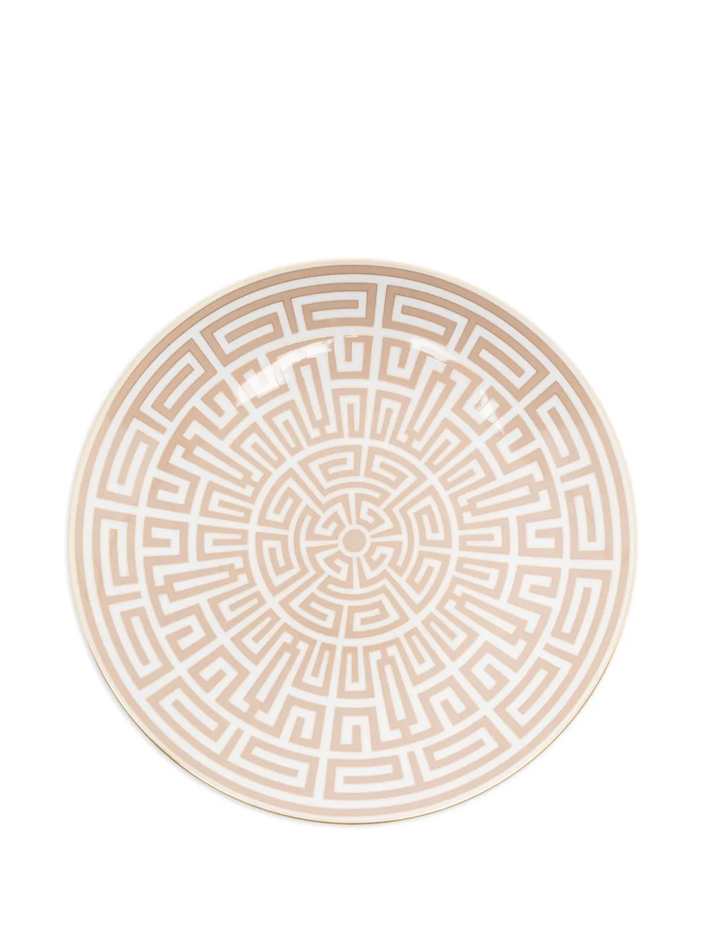 GINORI 1735 Labirinto round plate | Neutrals | Image 1