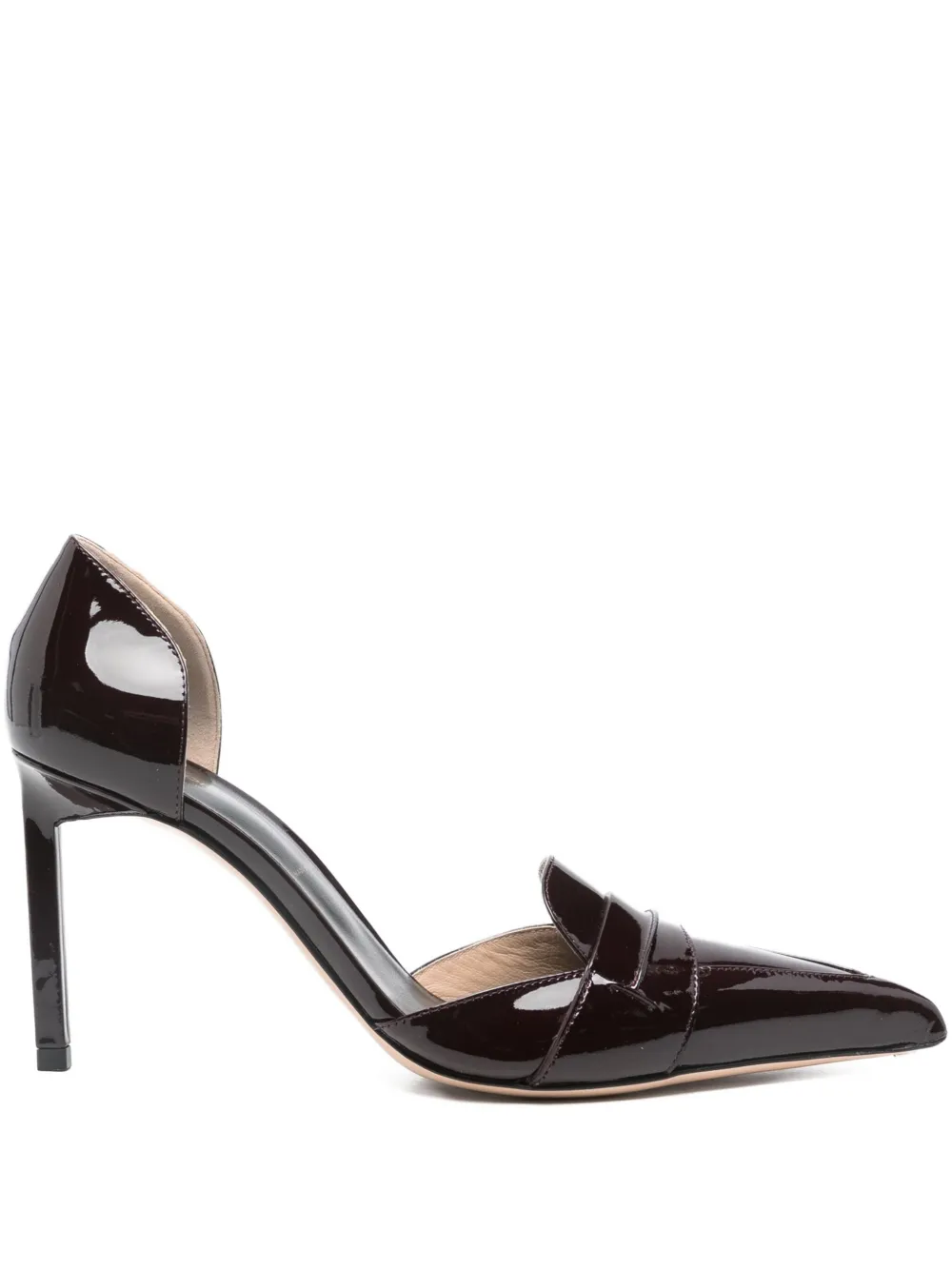 Tom Ford Black Leather Pumps With Pointed Toe In Black