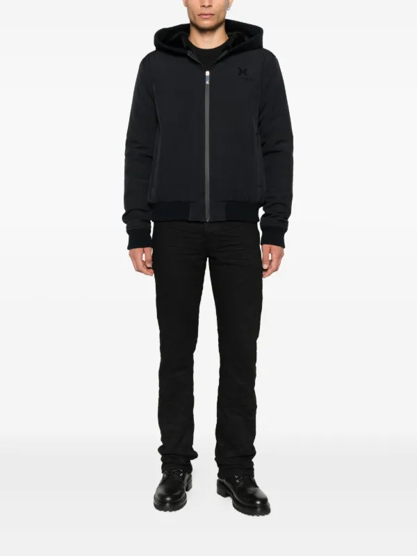 JOHN RICHMOND ジョンリッチモンド フーデッド ジャケット John Richmond フーデッド ジャケット | ブラック | FARFETCH JP