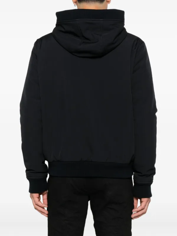 JOHN RICHMOND ジョンリッチモンド フーデッド ジャケット John Richmond フーデッド ジャケット | ブラック | FARFETCH JP