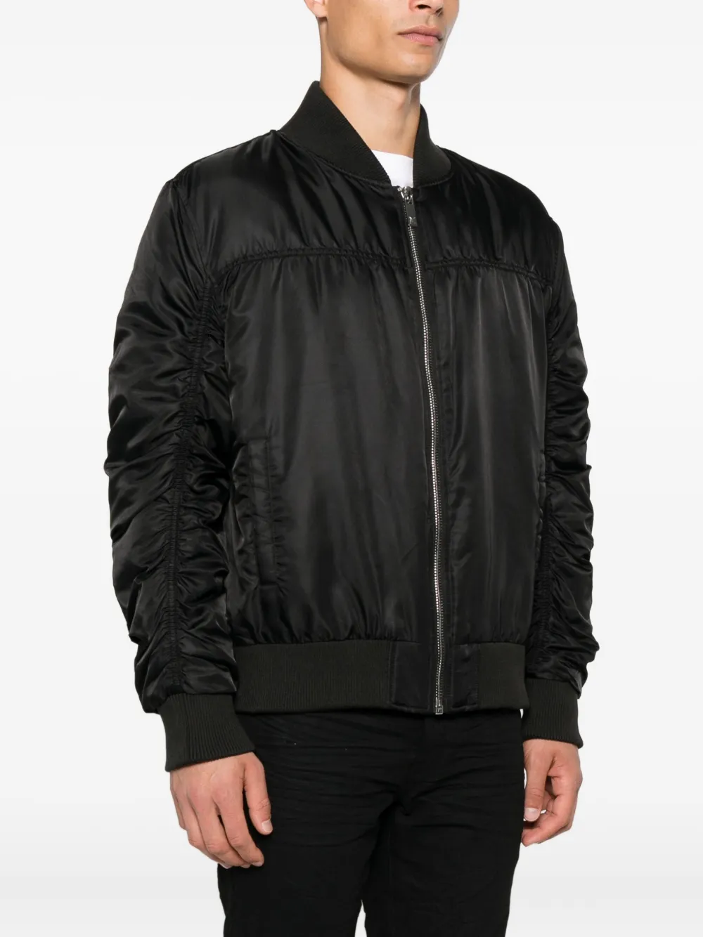 John Richmond Bomberjack met rits Zwart
