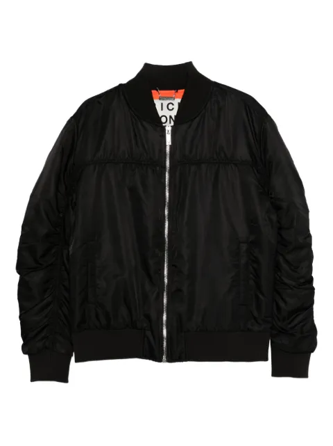 John Richmond zip-front bomber jacket