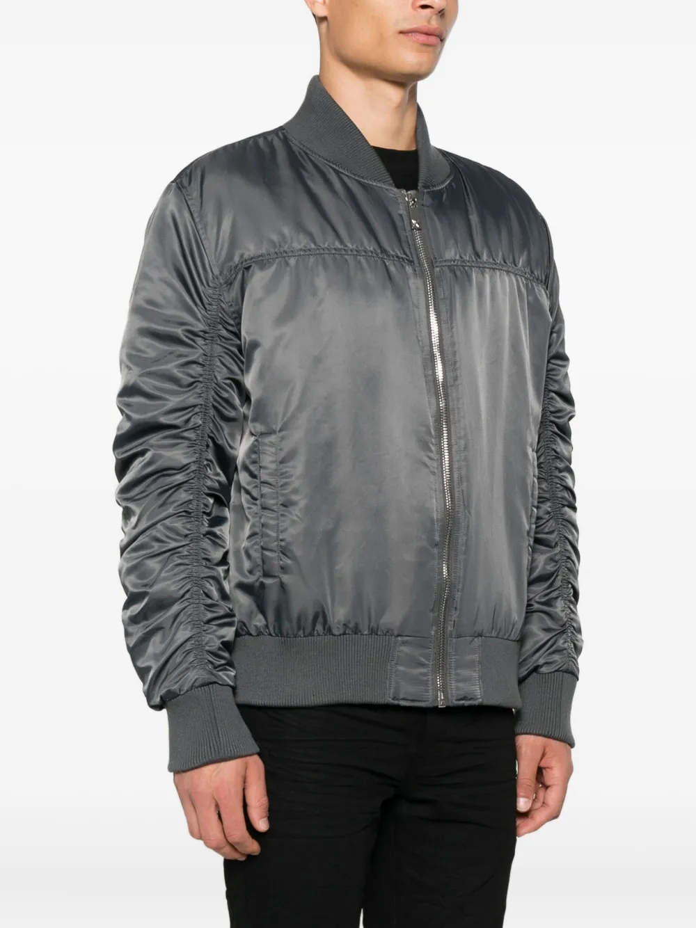 John Richmond Bomberjack met rits Grijs