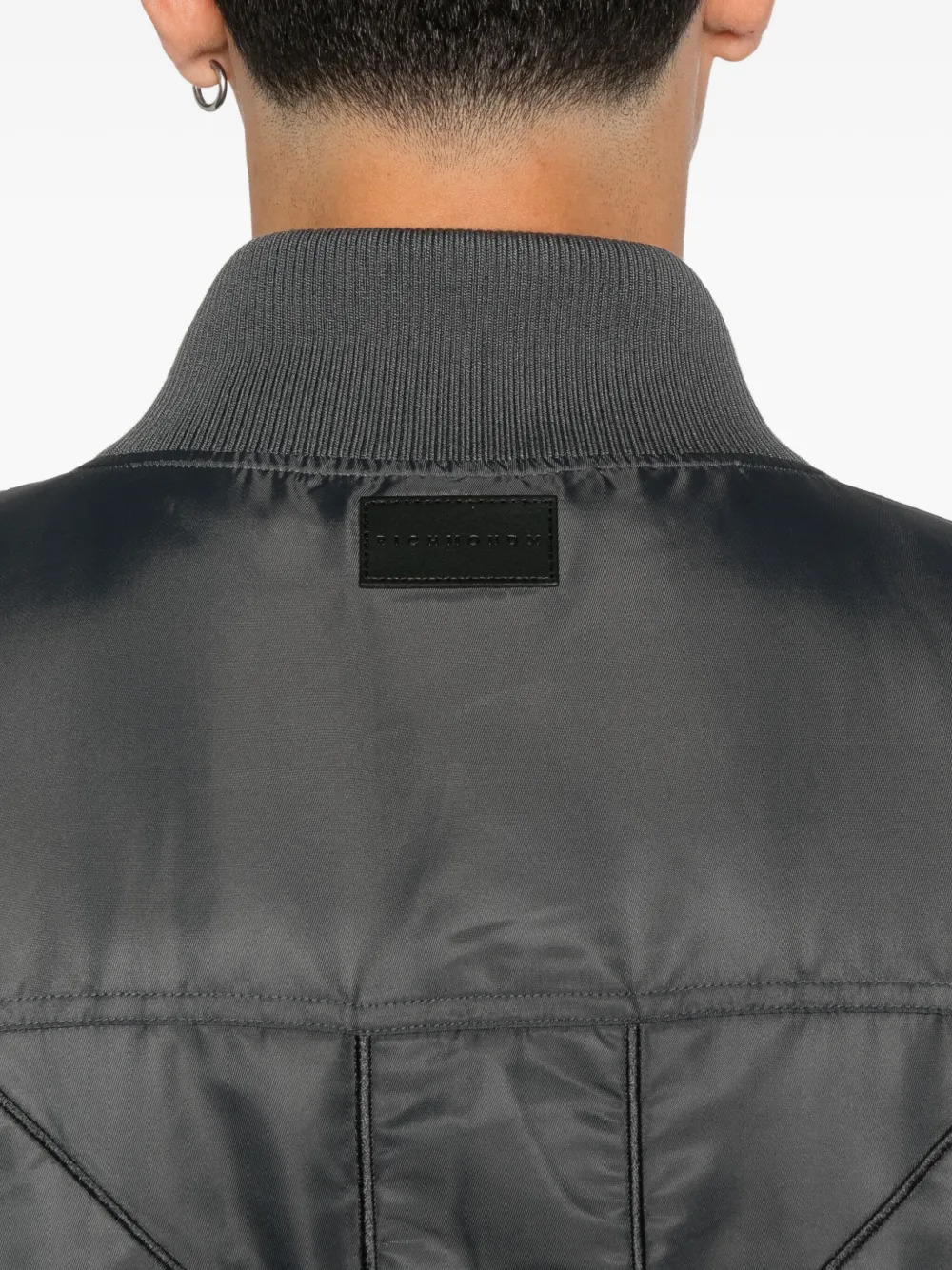 John Richmond Bomberjack met rits Grijs
