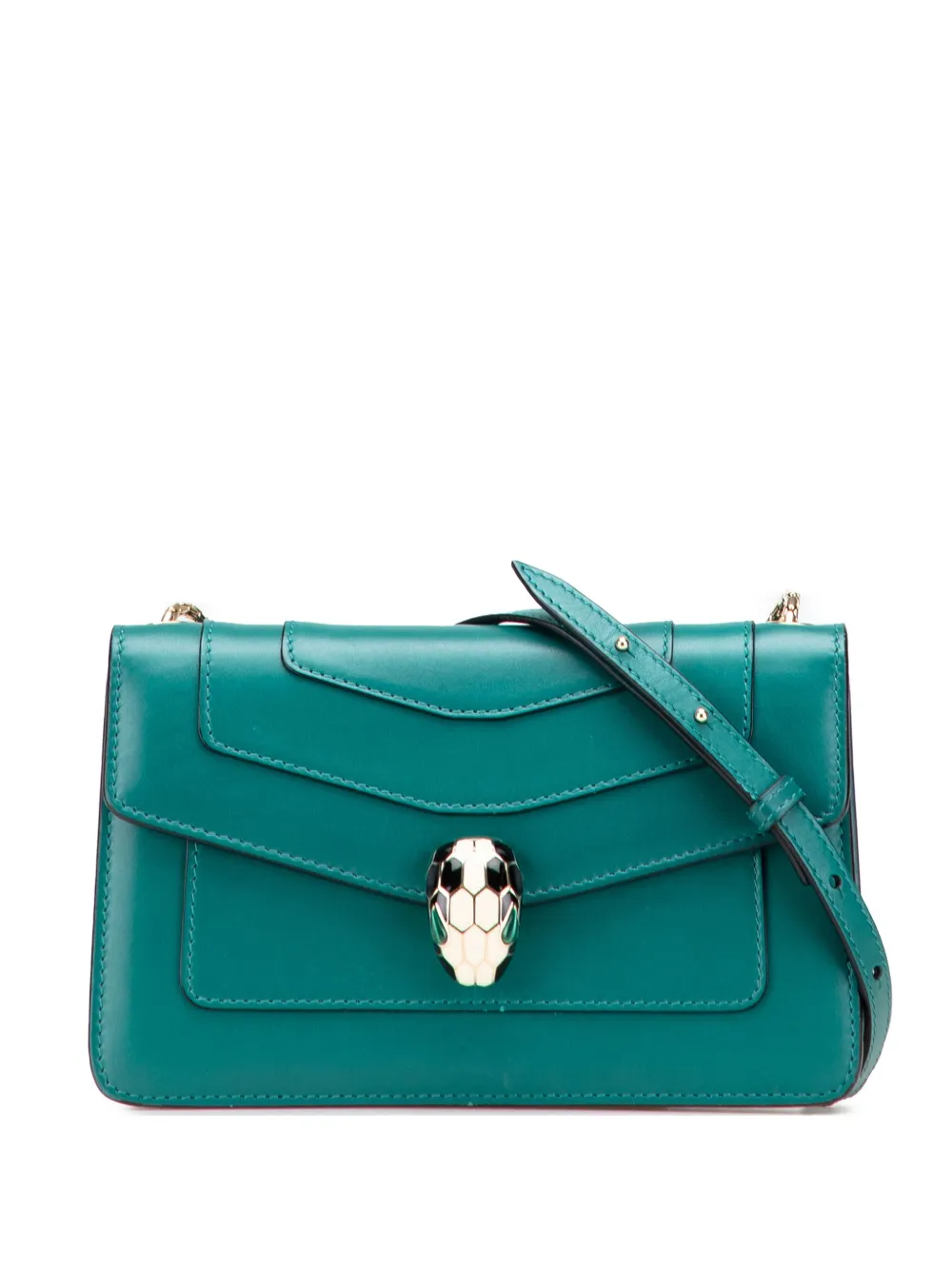 Bvlgari Pre-Owned 2021-2025 Leather Serpenti Forever crossbody bag - Bvlgari Pre-Owned 2021-2025 Leather Serpenti Forever crossbody bag -