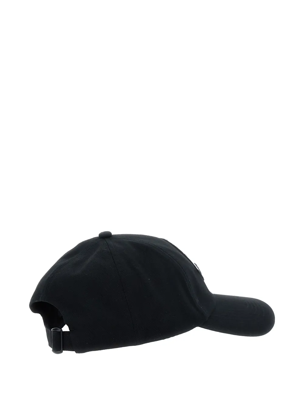 Moncler heart-patch baseball cap Zwart