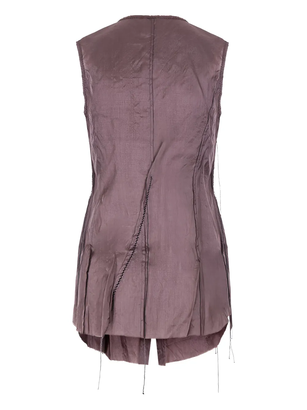 PHAEDO STUDIOS button-front raw-edge top | Blouses | Image 2