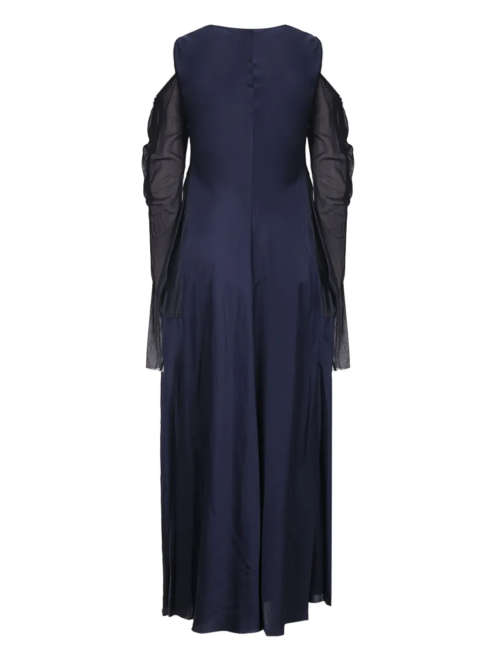 Phaédo Studios Panelled Maxi Dress In Blue