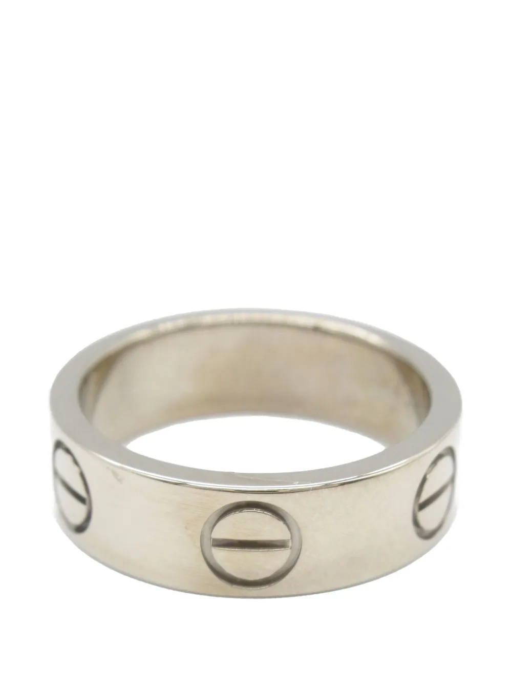 Cartier 2010-2025 18K White Gold Classic Love ring - シルバートーン Cartier 2010-2025 18K White Gold Classic Love ring - シルバートーン