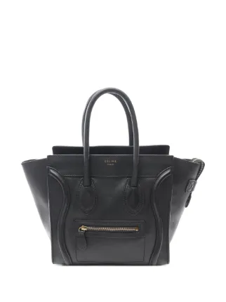 Céline Pre-Owned 2000-2025 マイクロ スムース カーフスキン