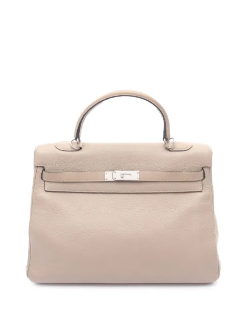 Hermès Pre-Owned 2002 Togo Kelly II Retourne 35 satchel