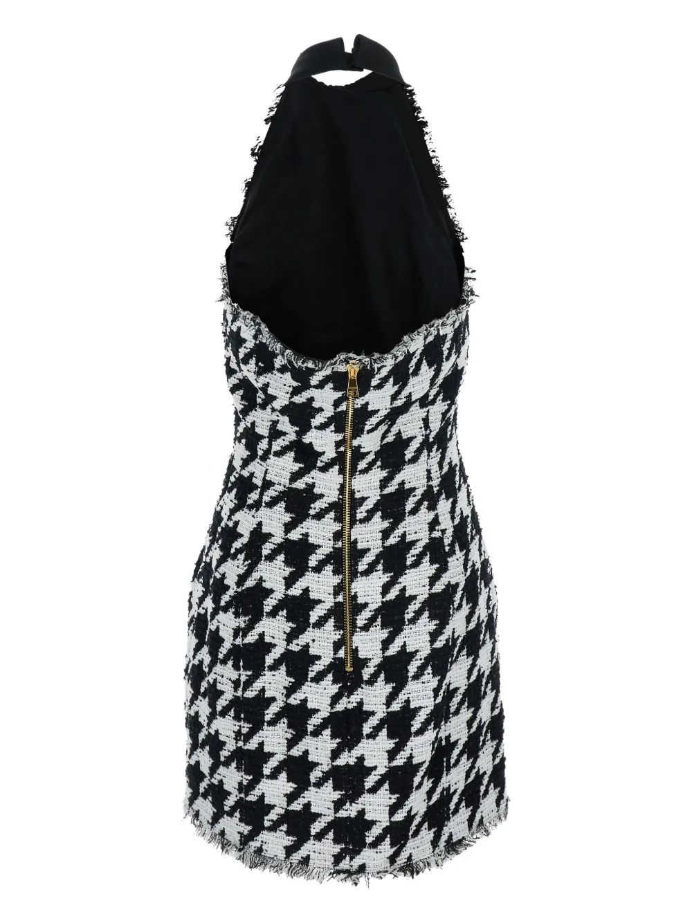 Balmain houndstooth button-detailed mini dress | Day Dresses | Image 2