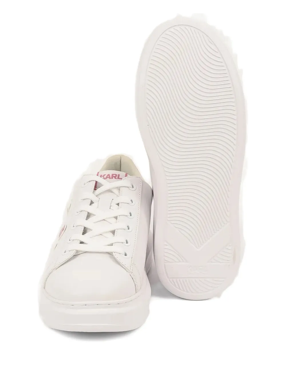 Karl Lagerfeld Kapri Signia Low-top Sneakers In White