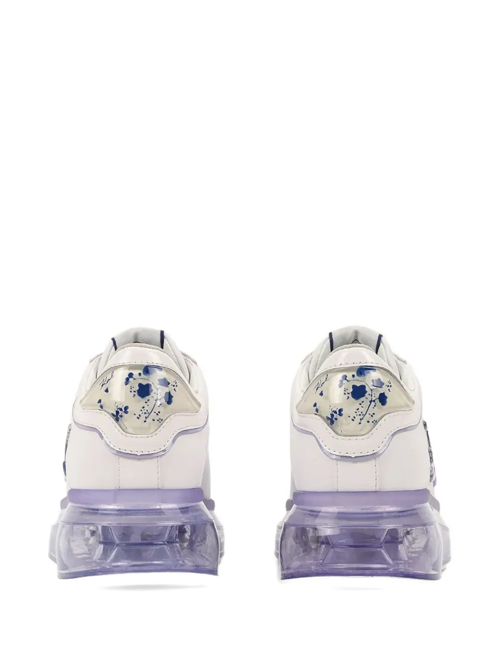 Karl Lagerfeld logo-embellishment sneakers White
