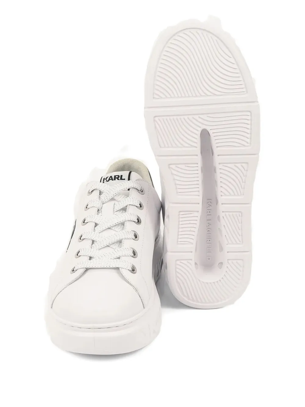 Karl Lagerfeld karl-embellished sneakers White