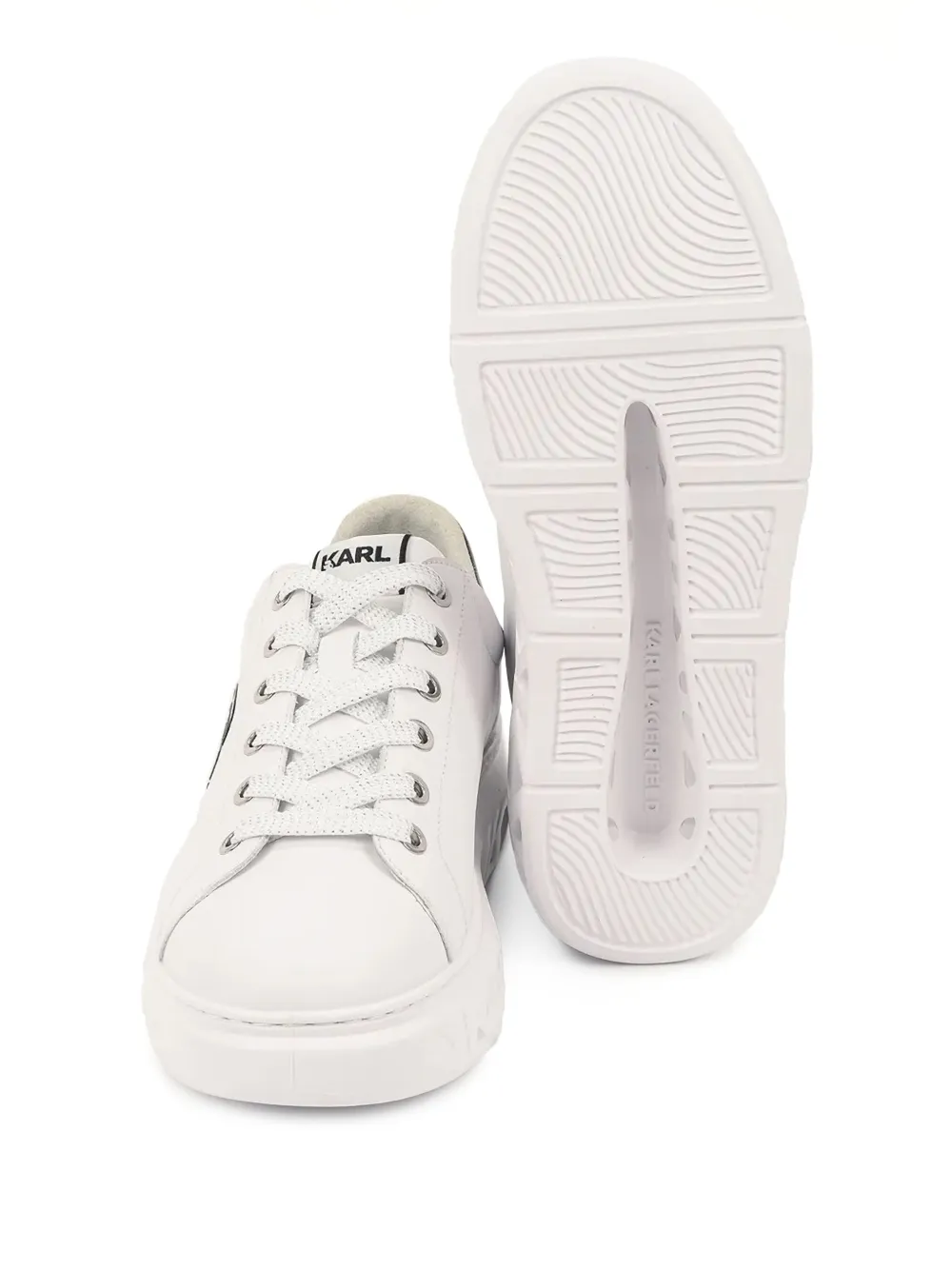 Karl Lagerfeld karl-embellished sneakers White