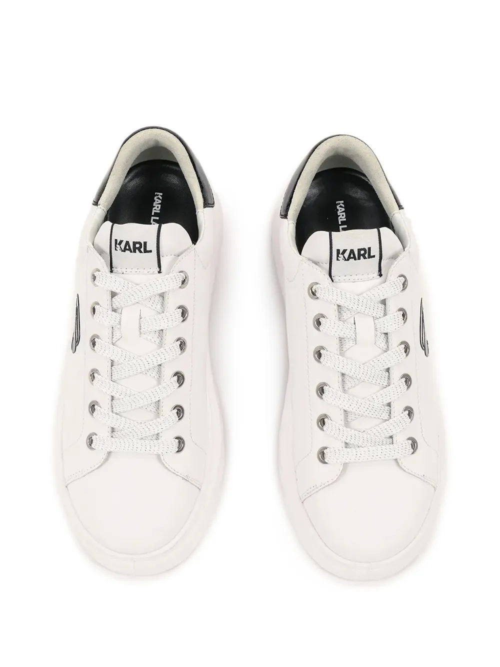 Karl Lagerfeld karl-embellished sneakers White