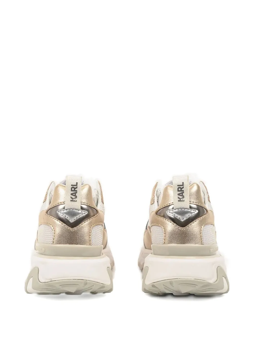 Karl Lagerfeld logo-detail sneakers Gold