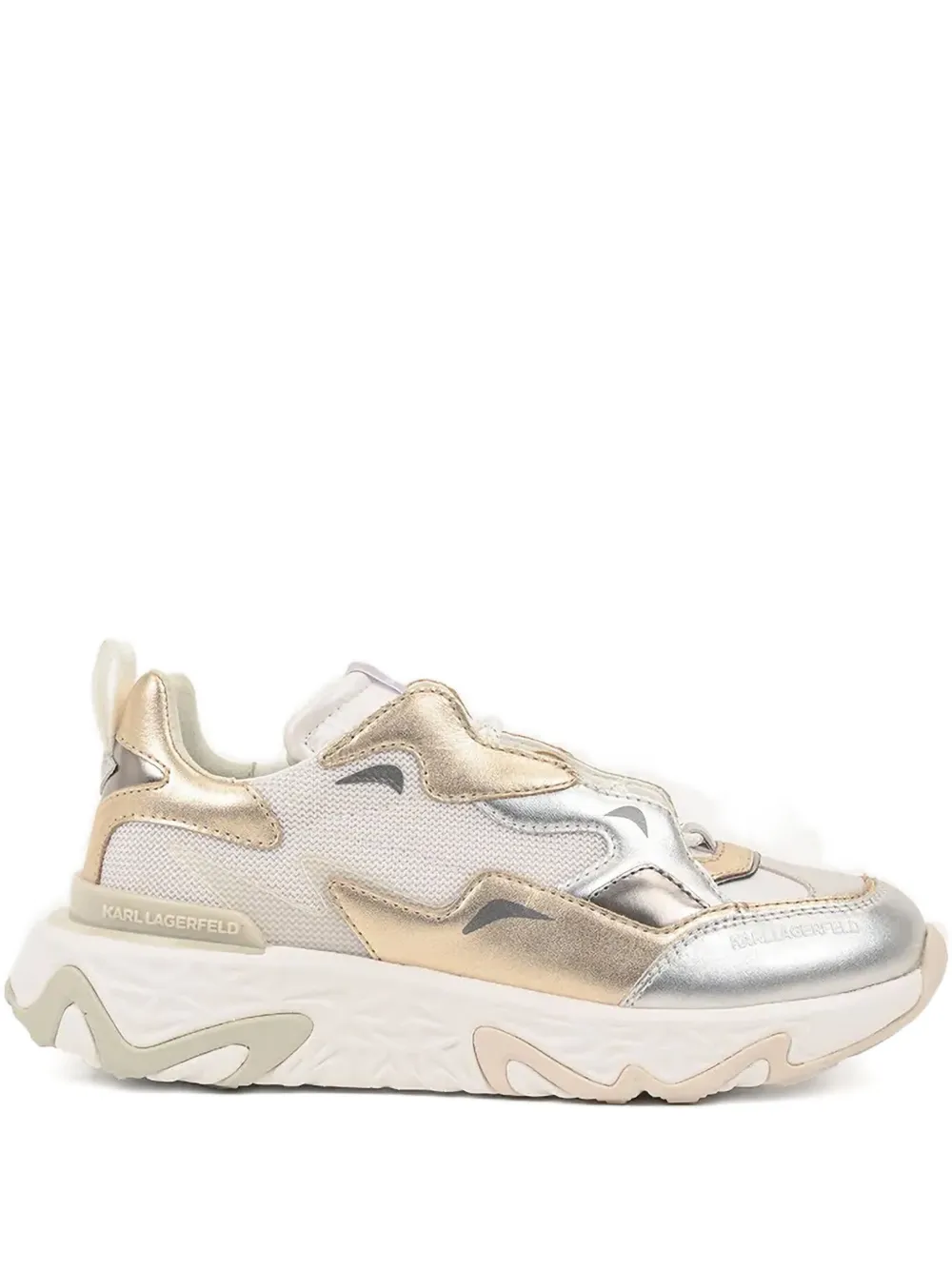 Karl Lagerfeld logo-detail sneakers Gold