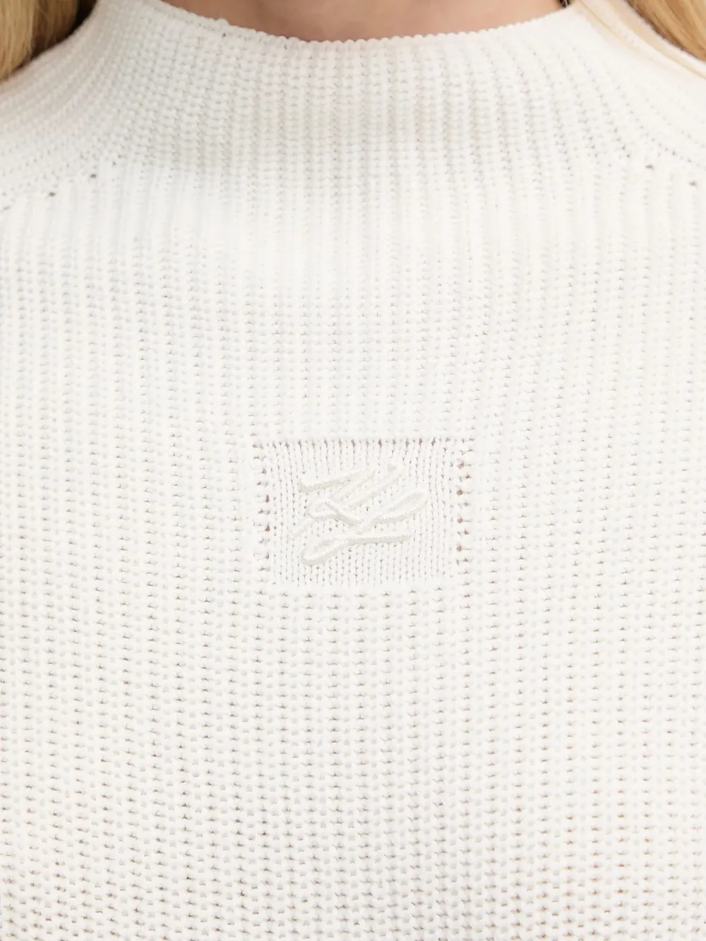 Karl Lagerfeld Katoenen trui Wit