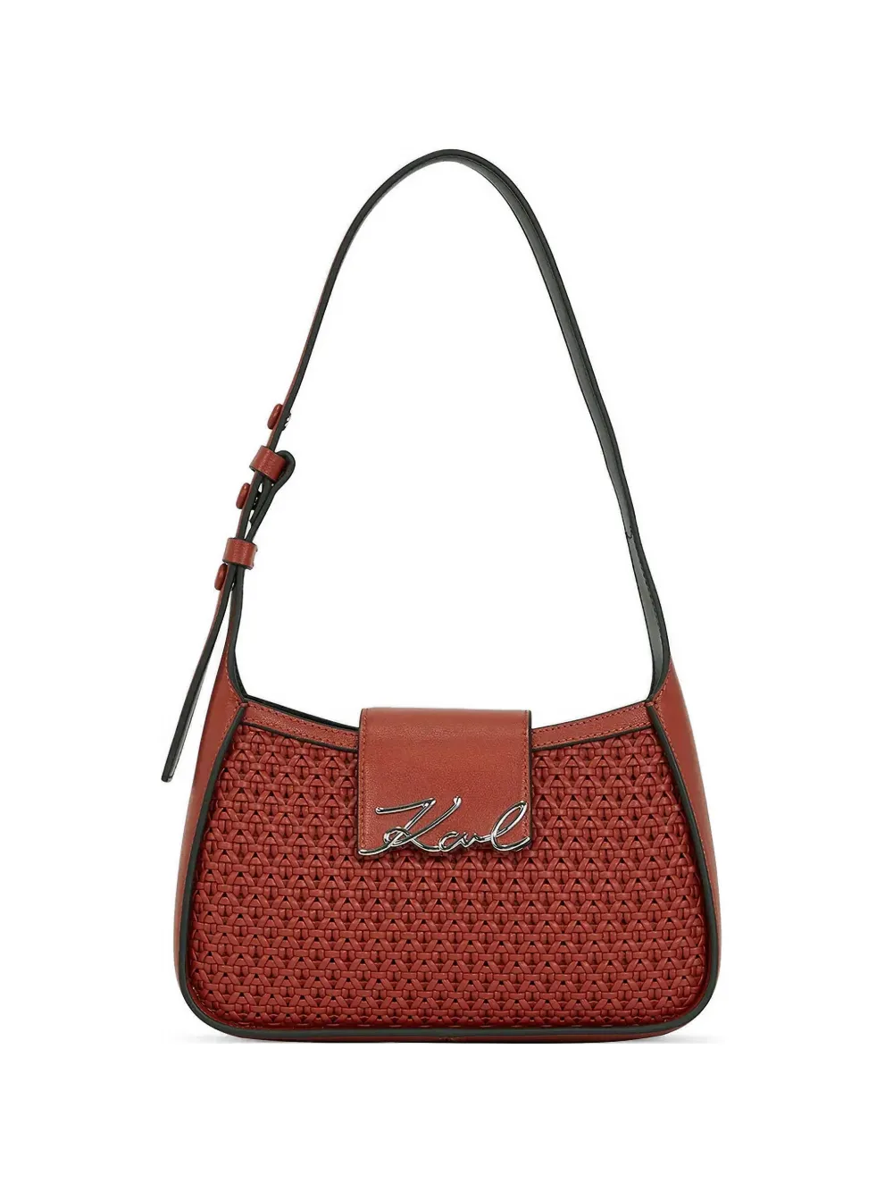 Karl Lagerfeld Borsa tote Intrecciato - Rosso
