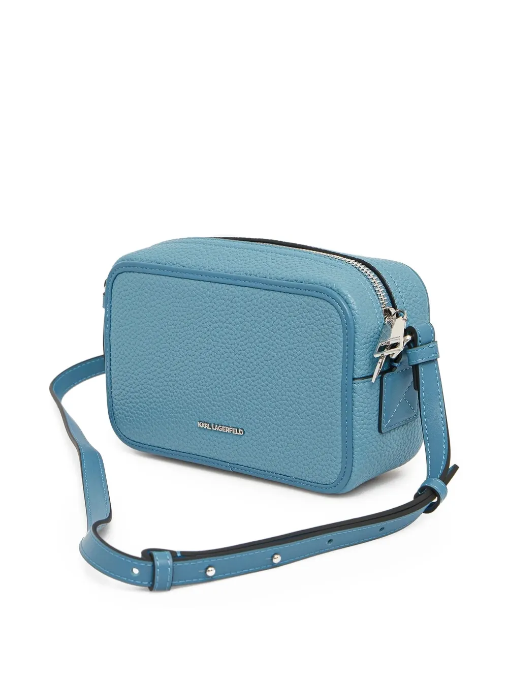 Karl Lagerfeld embossed logo cross body bag | Image 2