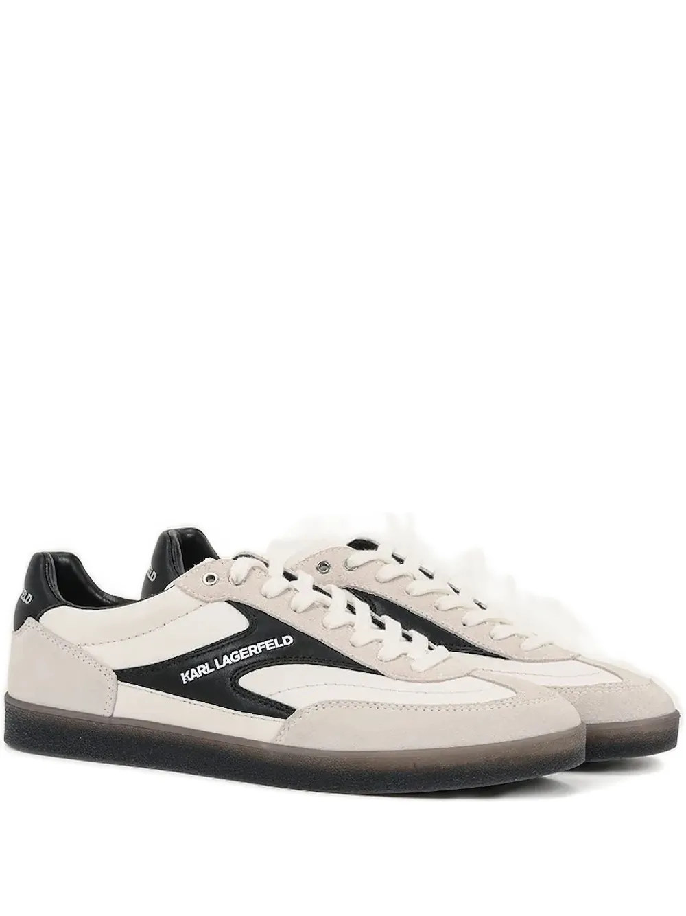 Karl Lagerfeld lace-up sneakers White