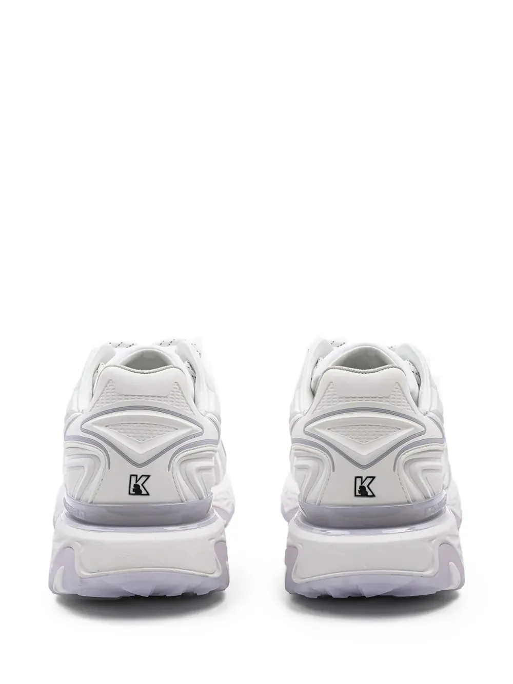 Karl Lagerfeld sculpted-sole sneakers White