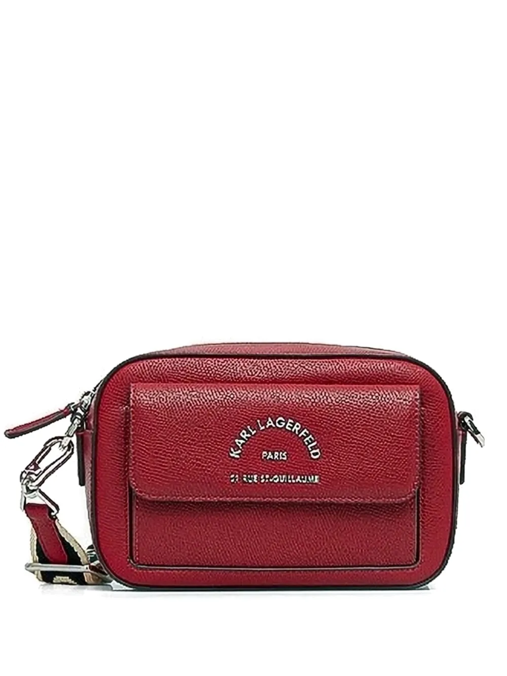 Karl Lagerfeld embellished cross body bag | Red | Image 1