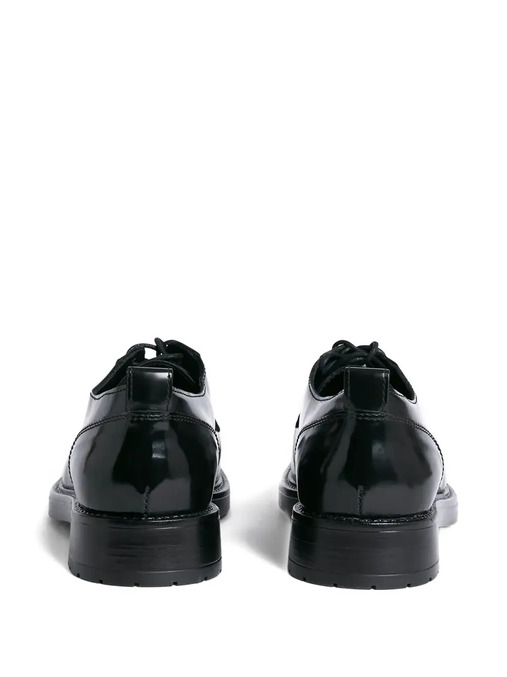 Karl Lagerfeld crystal-embellished lace-up shoes Black