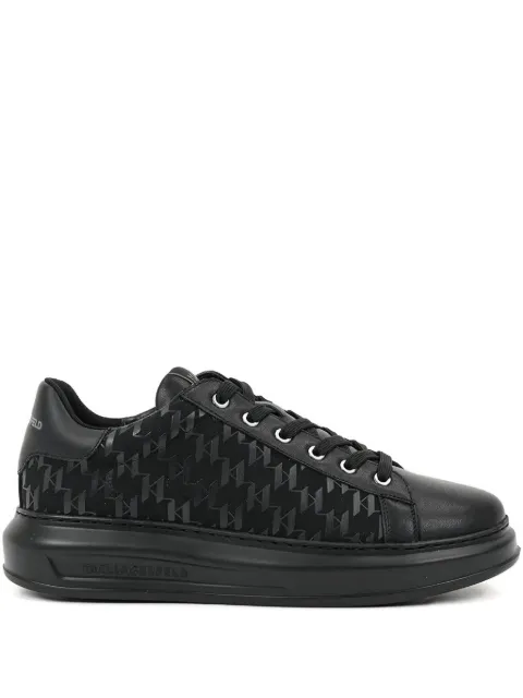 Karl Lagerfeld monogram platform sneakers