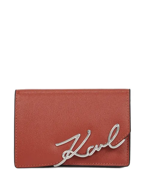 Karl Lagerfeld logo-detail wallet