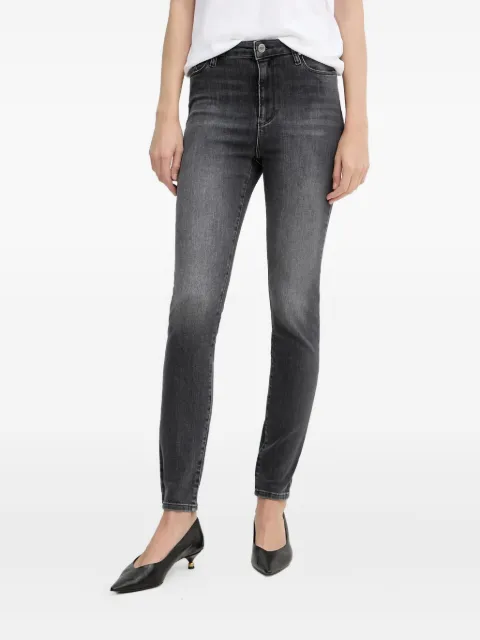 Karl Lagerfeld embroidered-logo jeans