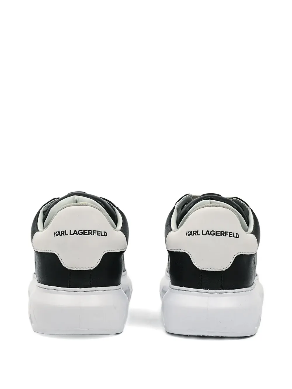 Karl Lagerfeld embroidered-logo sneakers Black