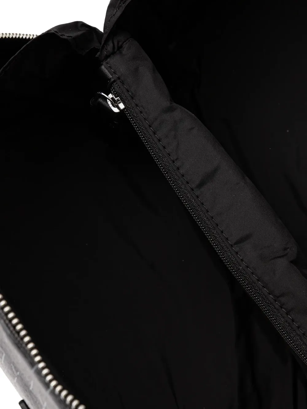 Karl Lagerfeld Toilettas met monogram en handvat Zwart