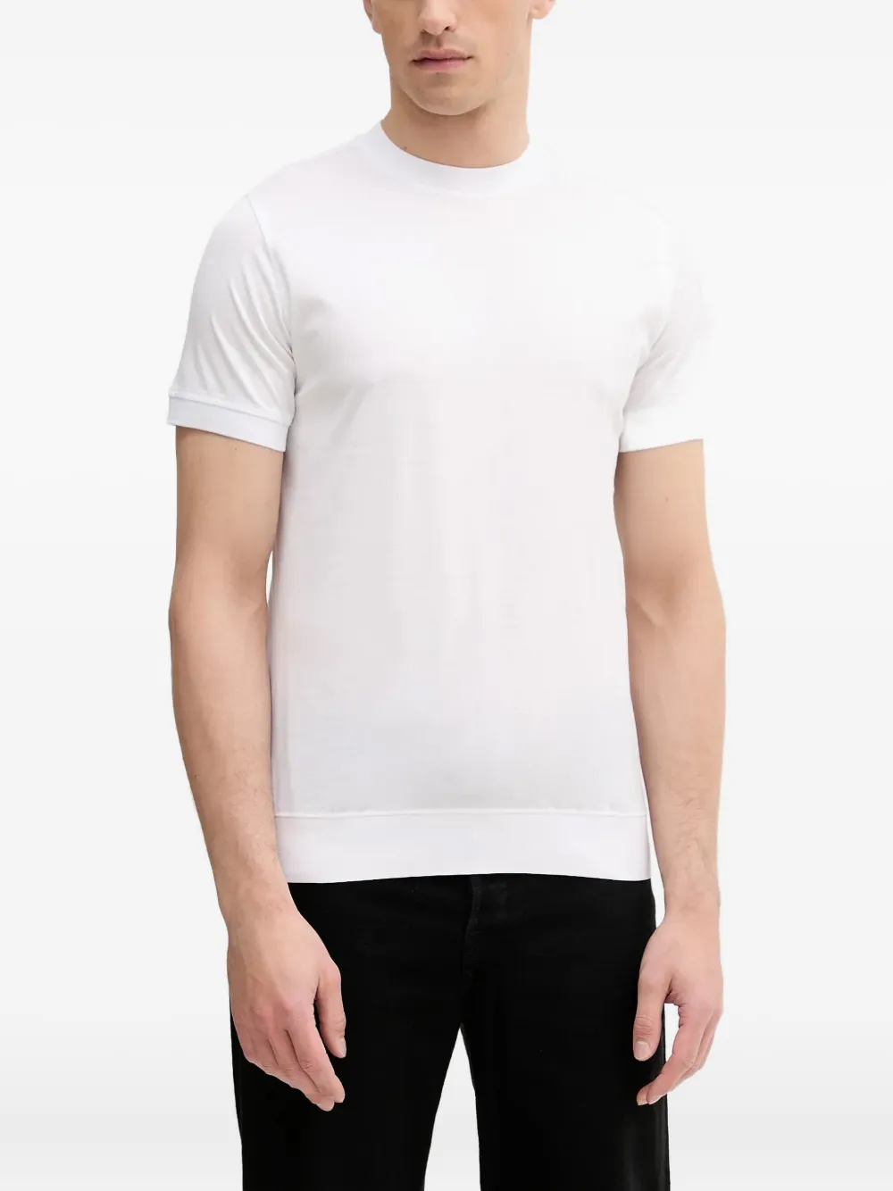 round-neck T-shirt