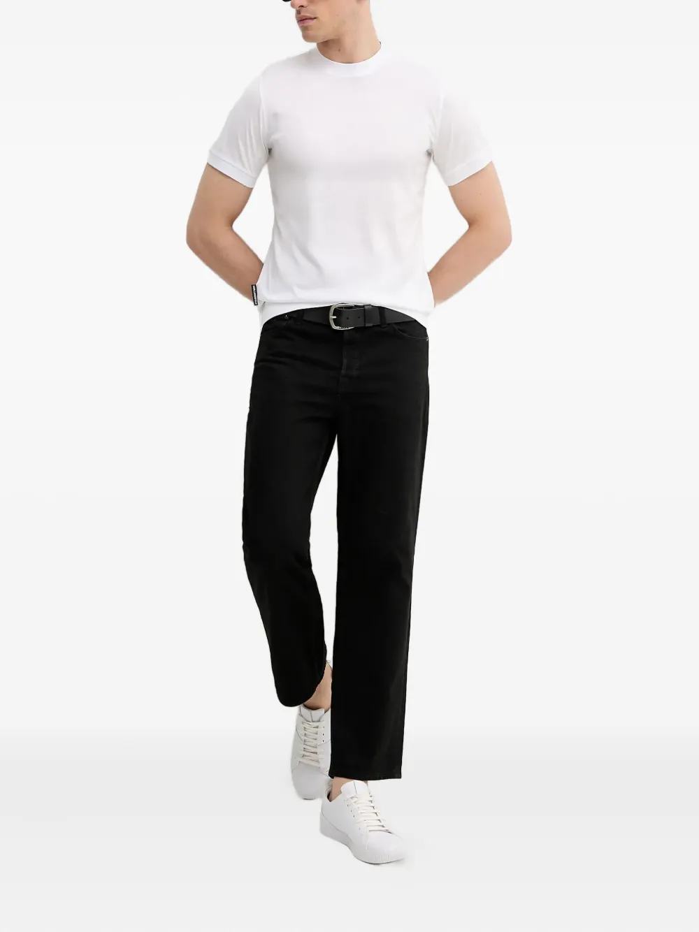 Karl Lagerfeld round-neck T-shirt - Wit