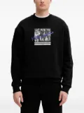 Karl Lagerfeld crew-neck sweatshirt - Black